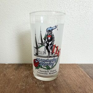 1990 Kentucky Derby Churchill Downs 128th Race‎ Collectible Mint Julep Glass
